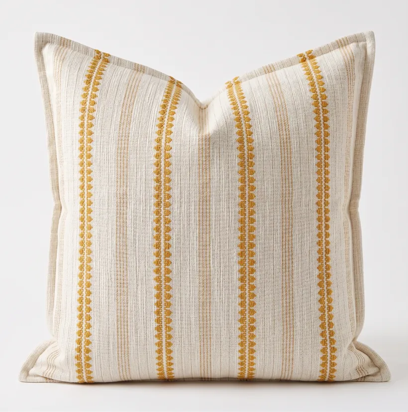 SanVia Rustic Terrain Sunshine decorative pillow, 20 × 20 in