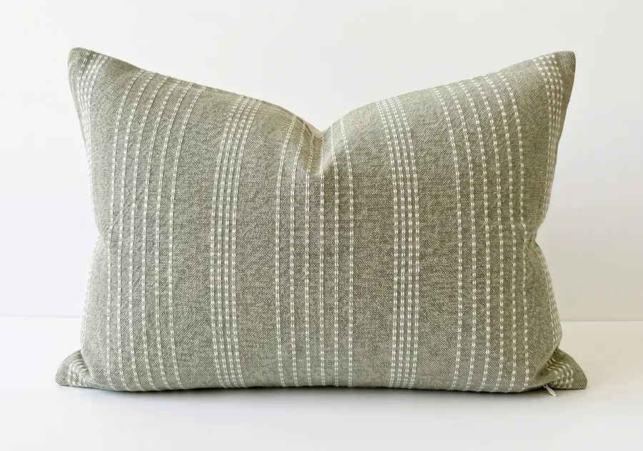 SanVia Rustic Terrain Earthly Lumbar decorative pillow, 14 × 22 in